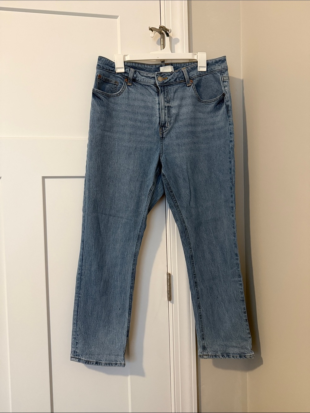 Classic H&M Straight Fit Light Blue Women’s  Jeans